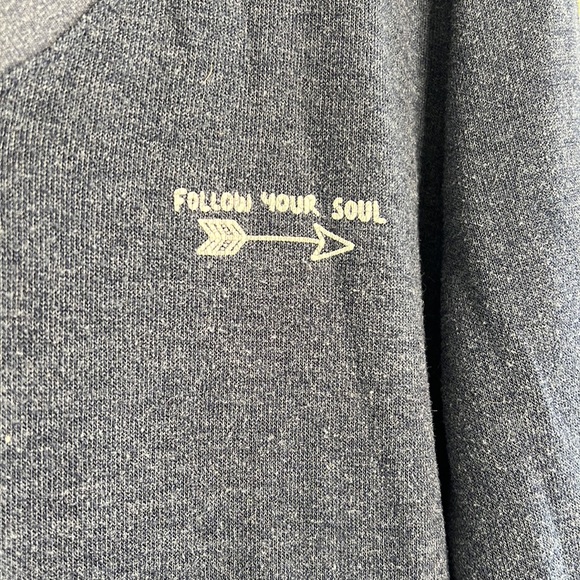 Spiritual Gangster Navy Long Sleeve Tee - Picture 6 of 8